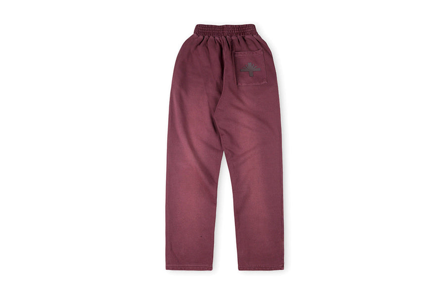 Vertabrae 3D Raised Letter Washed Sweatpants