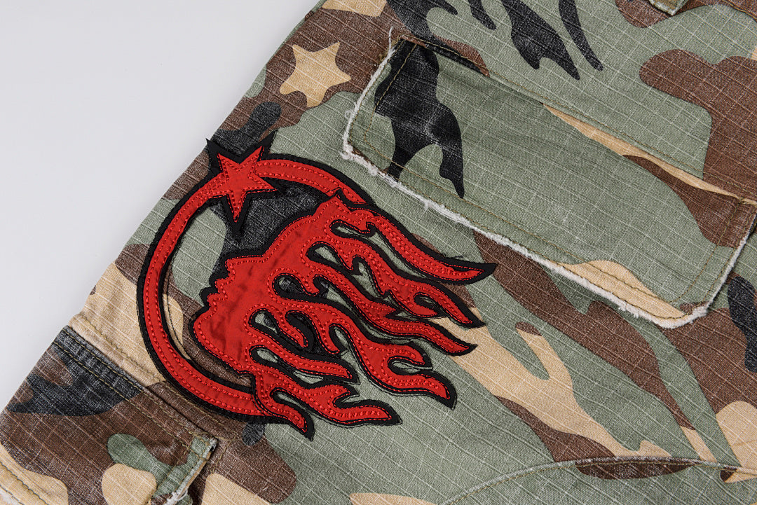 Hellstar Studios Embroidered Camo Cargo Pants - product image 18
