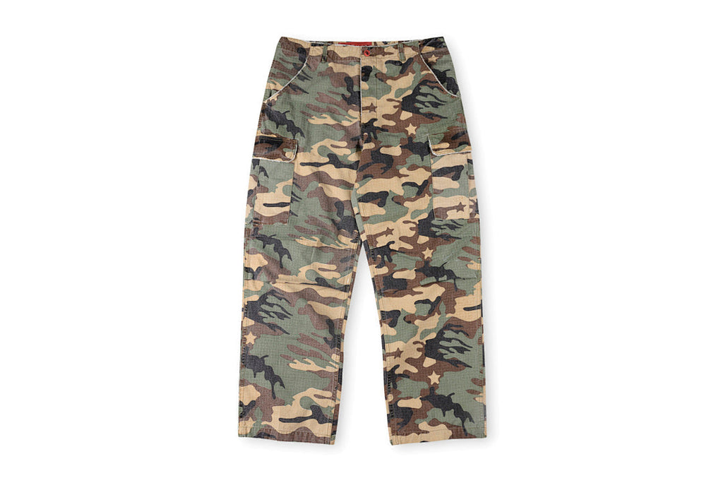Hellstar Studios Embroidered Camo Cargo Pants - product image 1