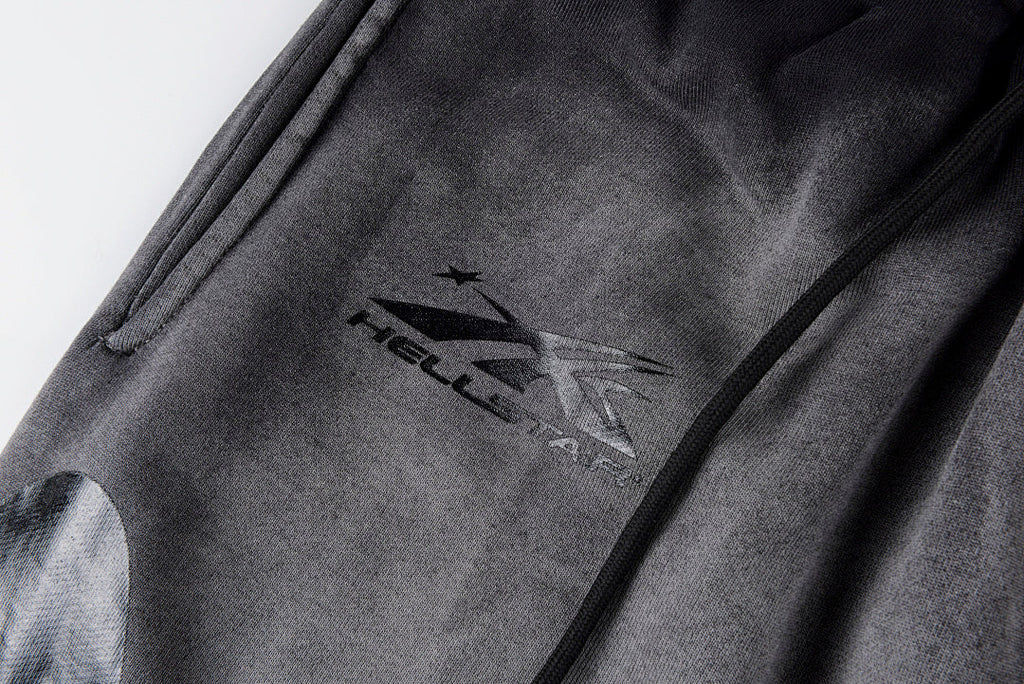 Hellstar Studios Grey Washed Hoodie Pants - product image 6