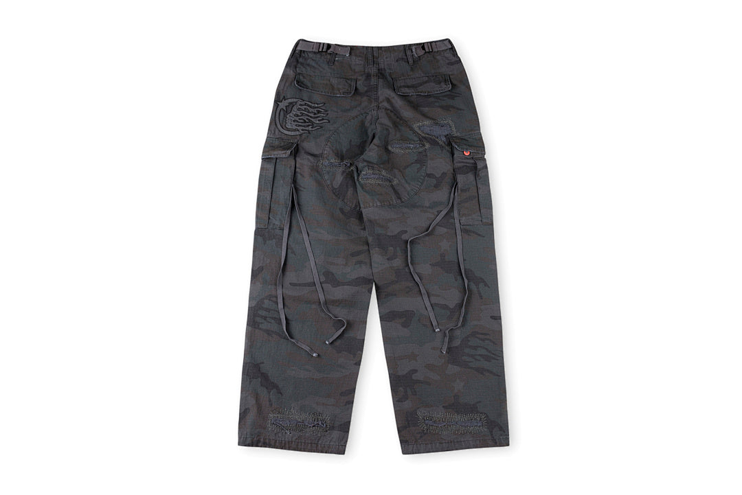 Hellstar Studios Capsule 11 Embroidered Camo Cargo Pants - product image 2