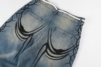Hellstar Studios Washed Distressed American Vintage Denim Pants Vol.2 - product image 10