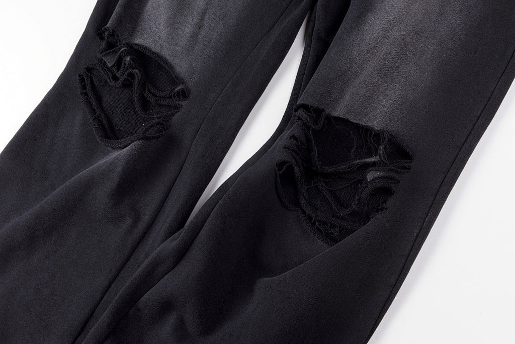 Vertabrae Embroidered Logo Distressed Destroyed Hoodie Pants - product image 5