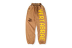 Vertabrae Washed 3D Raised Print Distressed Sport Sweatpants - product image 1