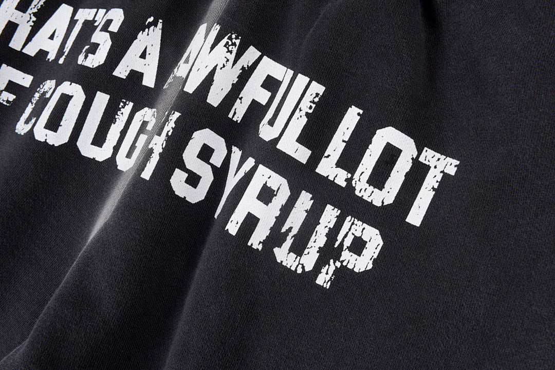 That's A Awful Lot of Cough Syrup Letter Print Casual Pants - product image 6