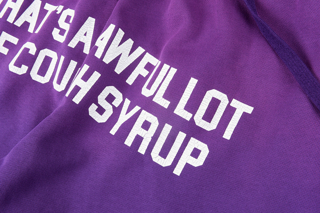 That's A Awful Lot of Cough Syrup Crackle Print Casual Pants - product image 10