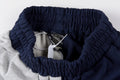 Vertabrae 3D Raised Print Color-Block Spliced Sport Sweatpants - product image 3