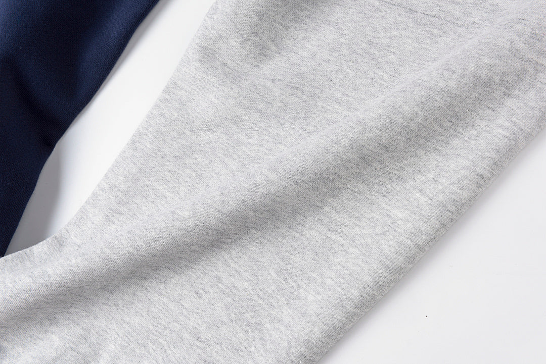 Vertabrae 3D Raised Print Color-Block Spliced Sport Sweatpants - product image 7