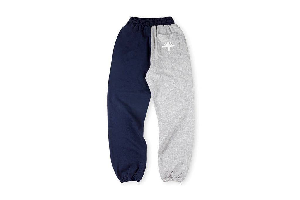Vertabrae 3D Raised Print Color-Block Spliced Sport Sweatpants - product image 2