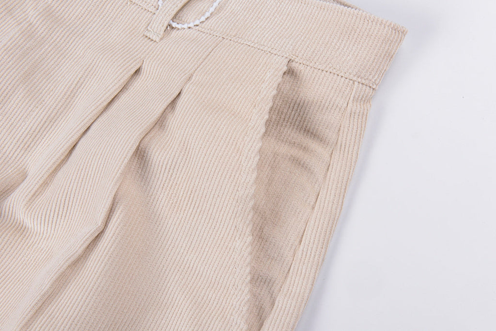Kapital 25AW Japanese Vintage Corduroy Washed Distressed Whimsical Print Casual Pants - product image 5