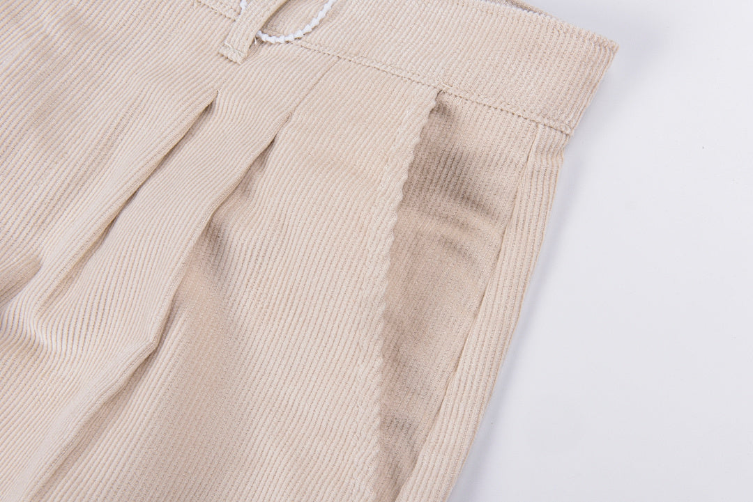 Kapital 25AW Japanese Vintage Corduroy Washed Distressed Whimsical Print Casual Pants - product image 5