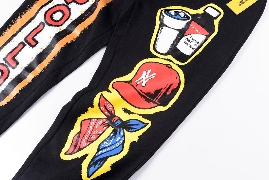 That's A Awful Lot of Cough Syrup Retro Street Casual Pants - product image 7