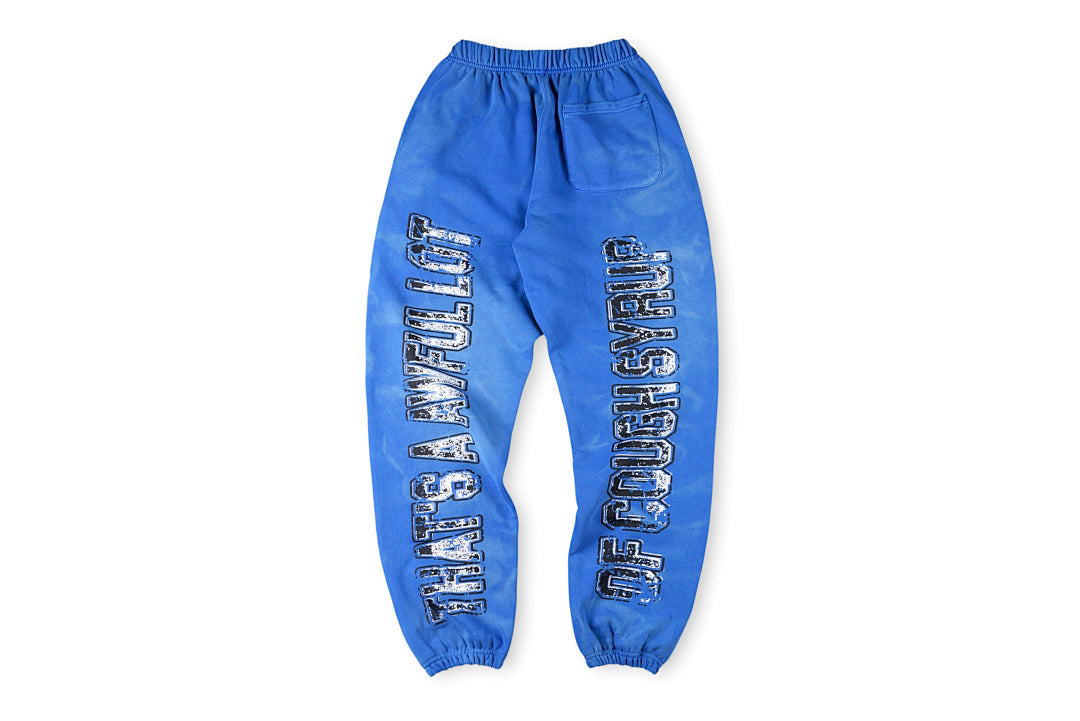 That's A Awful Lot of Cough Syrup Flame Print Street Style Elasticated Cuff Casual Pants - product image 11