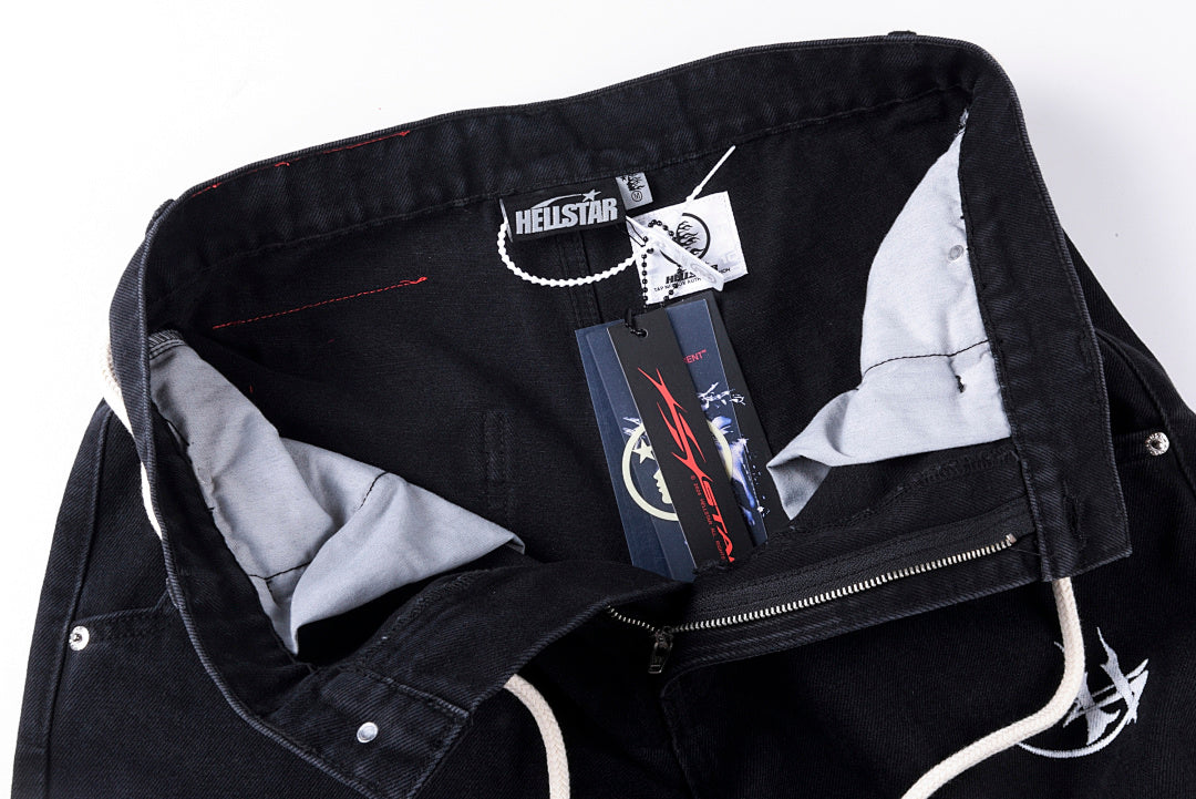 Hellstar Studios Washed Distressed American Vintage Casual Jeans - product image 4