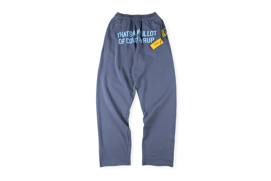 That's A Awful Lot of Cough Syrup Letter Print Straight Leg Pants - product image 10