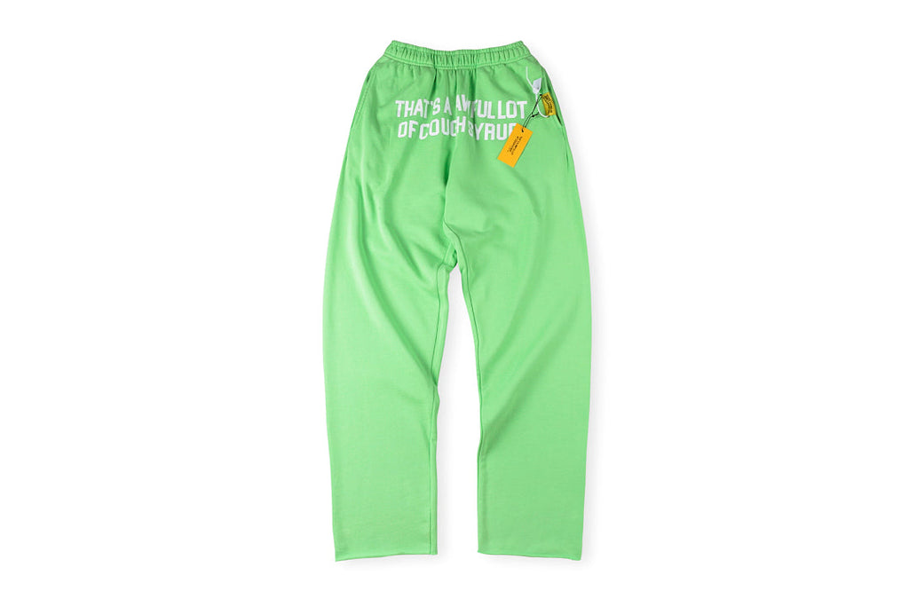 That's A Awful Lot of Cough Syrup Letter Print Straight Leg Pants - product image 12