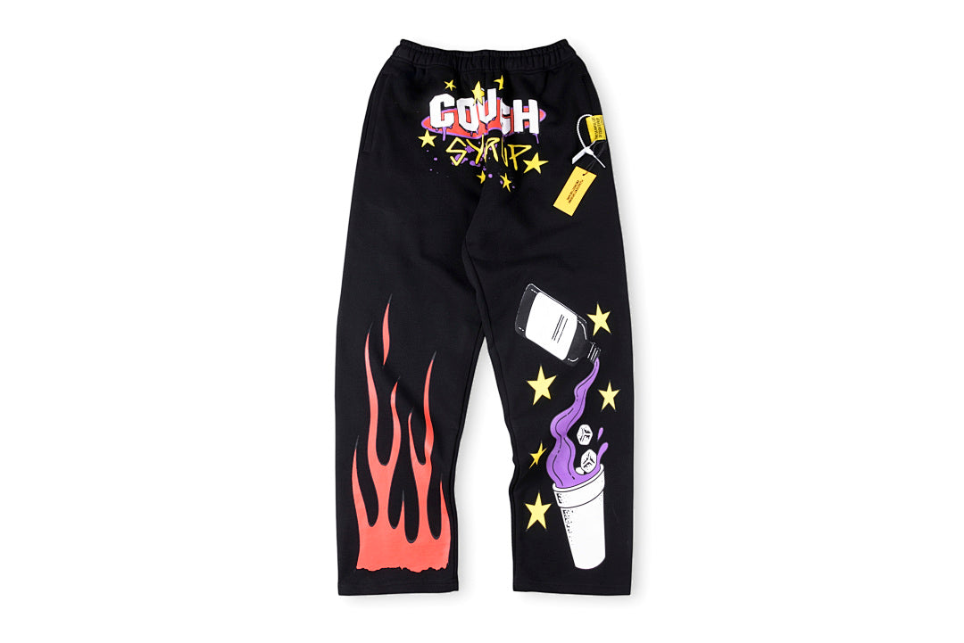 That's A Awful Lot of Cough Syrup Red Hoodie Matching Set Casual Pants - product image 13
