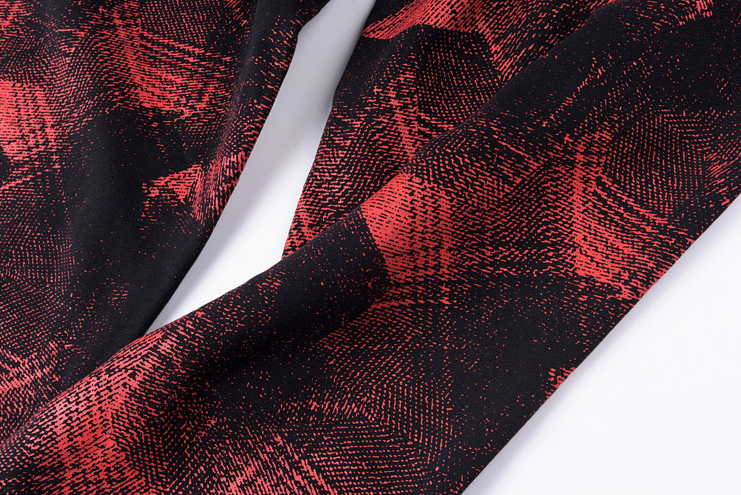 Sp5der 555555 Worldwide Vintage Red Black Plaid Web Pants - product image 9