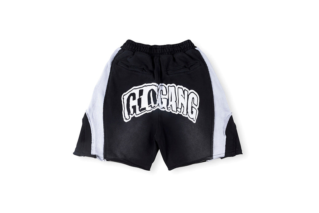 Glo Gang Black White Splice Washed Zip 2-in-1 Convertible Pants Shorts - product image 8