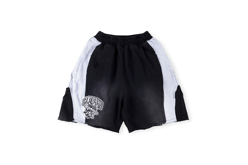 Glo Gang Black White Splice Washed Zip 2-in-1 Convertible Pants Shorts - product image 9