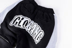 Glo Gang Black White Splice Washed Zip 2-in-1 Convertible Pants Shorts - product image 18