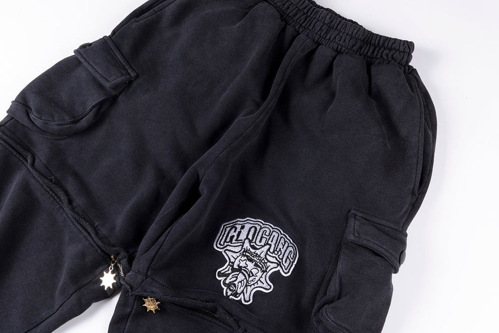 Glo Gang Cartoon Splice Washed Zip 2-in-1 Convertible Pants Shorts Vol.2 - product image 10