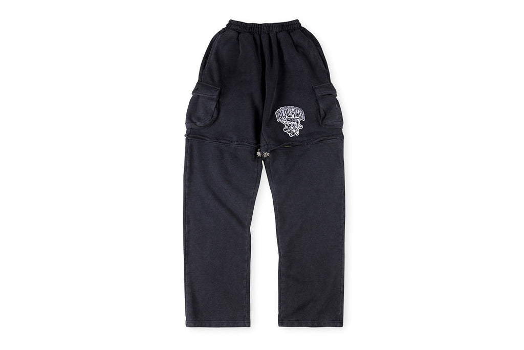 Glo Gang Cartoon Splice Washed Zip 2-in-1 Convertible Pants Shorts Vol.2 - product image 1