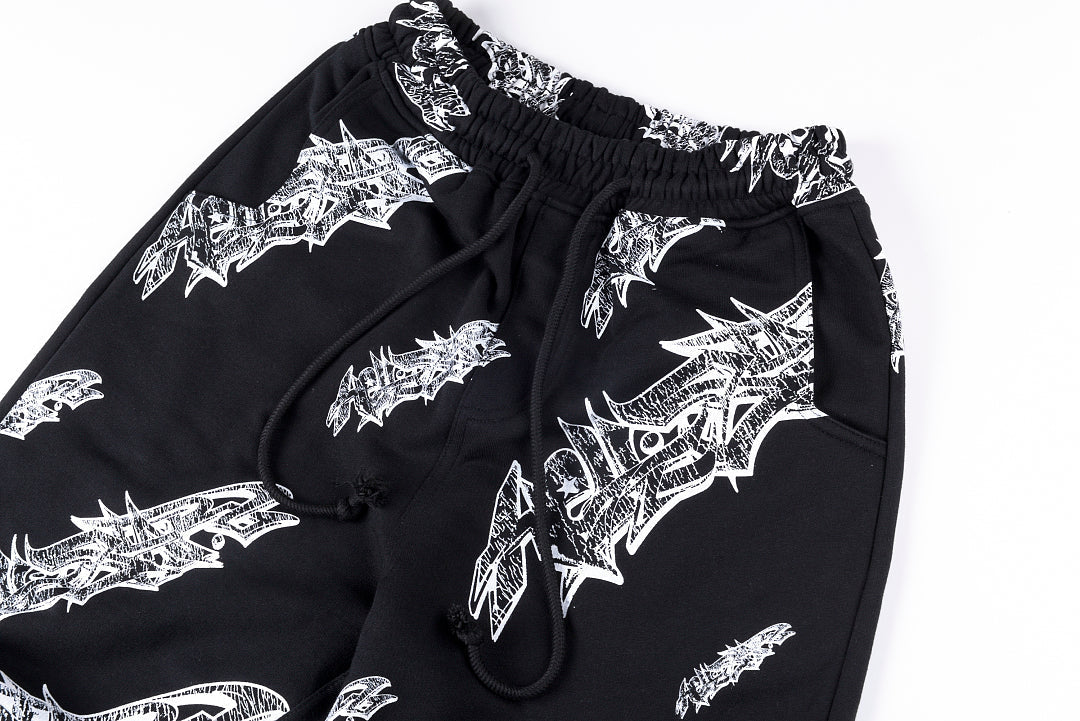 Hellstar Studios Graffiti Print Zip-Up Hoodie Pants - product image 6