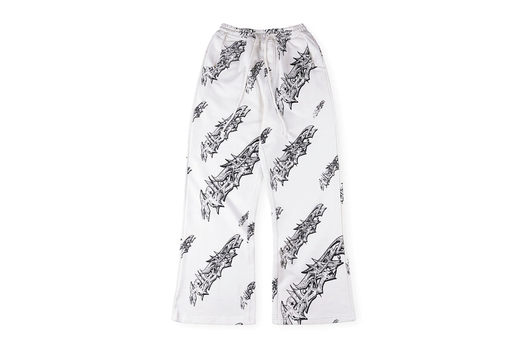 Hellstar Studios Graffiti Print Zip-Up Hoodie Pants - product image 1