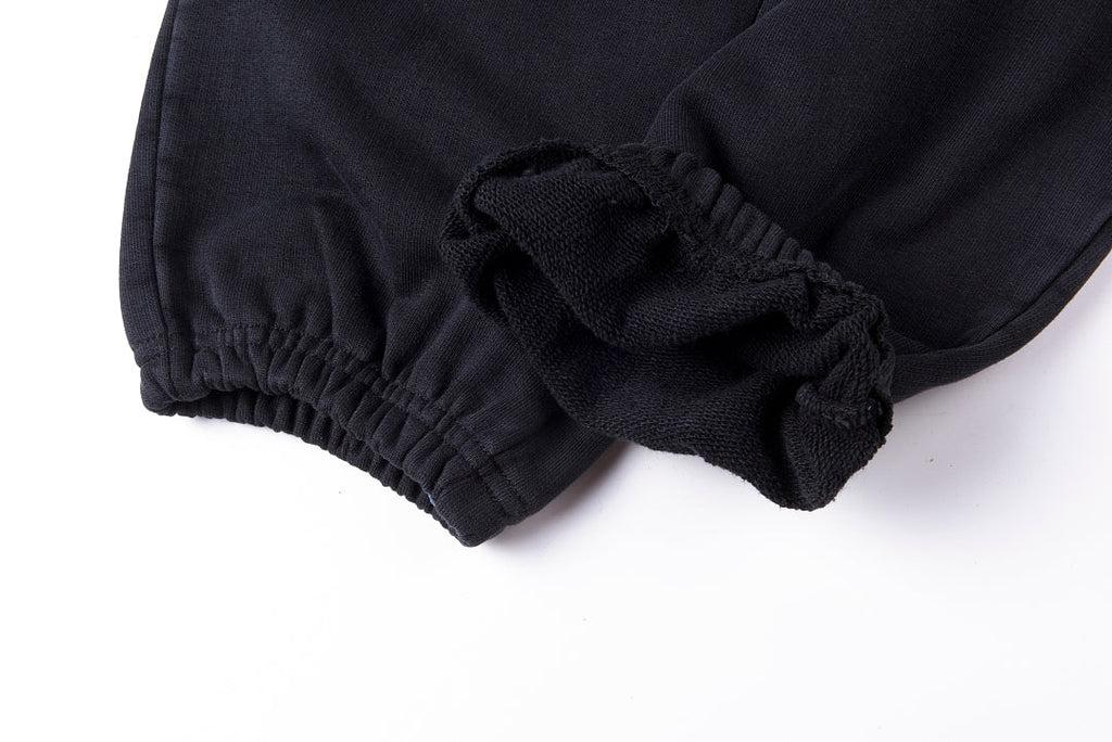 Vertabre Tattoo Print Washed Vintage Zip-Up Hoodie Pants - product image 4