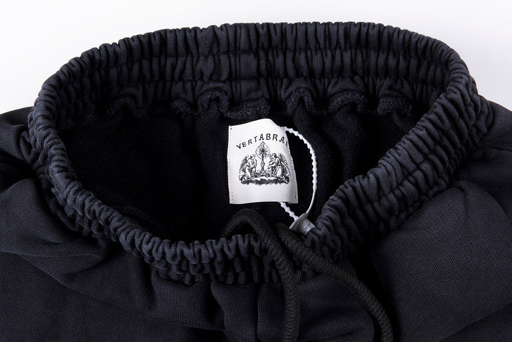 Vertabre Tattoo Print Washed Vintage Zip-Up Hoodie Pants - product image 5