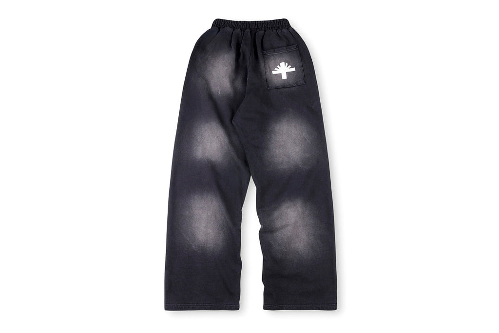 Vertabre Classic Distressed Washed Vintage Full Length Pants - product image 3