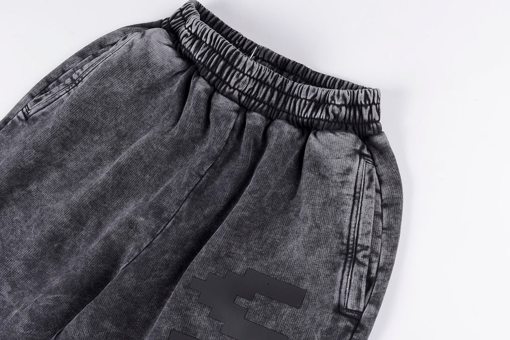 Vertabre Classic Distressed Washed Vintage Full Length Pants - product image 13