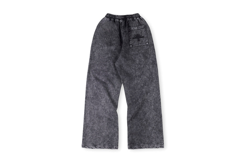 Vertabre Classic Distressed Washed Vintage Full Length Pants - product image 2