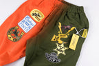 That's A Awful Lot of Cough Syrup Orange Green Gradient Color Block Print Pants - product image 8