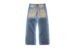 Vertabrae American Paneled Embroidered Washed Denim Pants - product image 2