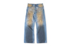 Vertabrae American Paneled Embroidered Washed Denim Pants - product image 1