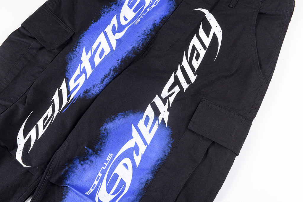 Hellstar Studios Embroidered Multi-Pocket Cargo Casual Pants - product image 7