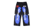 Hellstar Studios Embroidered Multi-Pocket Cargo Casual Pants - product image 13