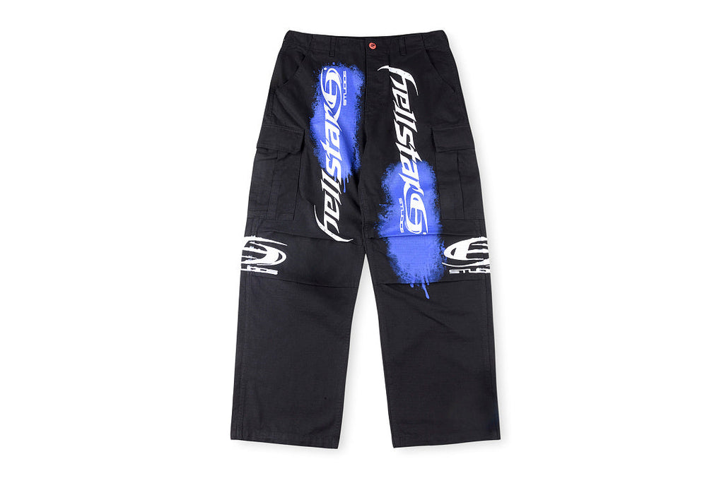 Hellstar Studios Embroidered Multi-Pocket Cargo Casual Pants - product image 14