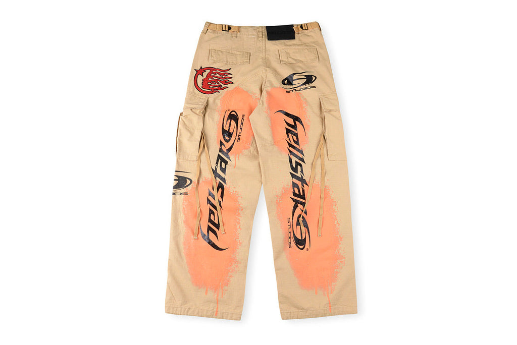 Hellstar Studios Embroidered Multi-Pocket Cargo Casual Pants - product image 2