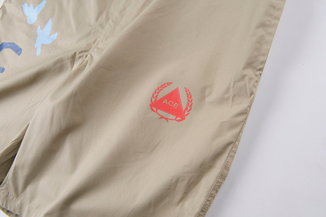 Tuff Crowd Dog Shorts -Worn Dog Head Cargo Shorts - product image 9