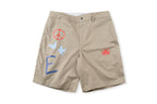 Tuff Crowd Dog Shorts -Worn Dog Head Cargo Shorts - product image 1