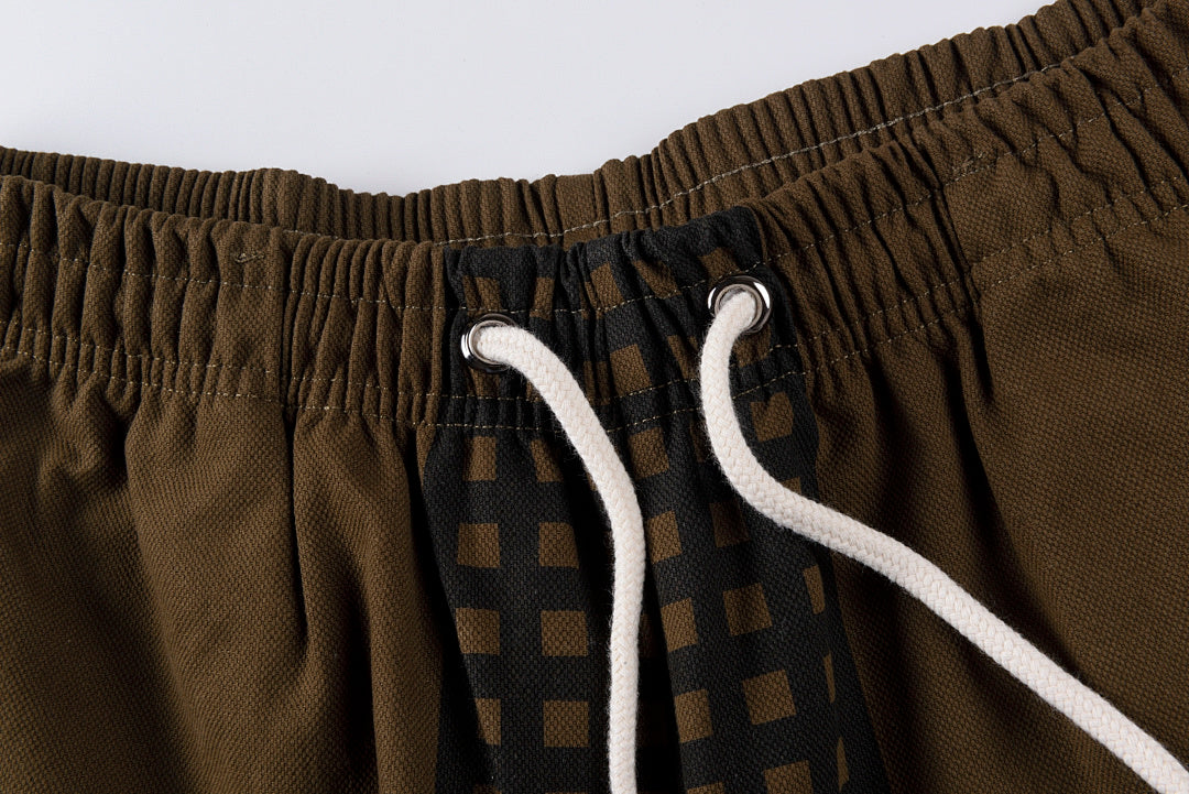 Travis Scott Cactus Jack Wolf Pack Patchwork Appliqué Casual Sport Shorts - product image 5