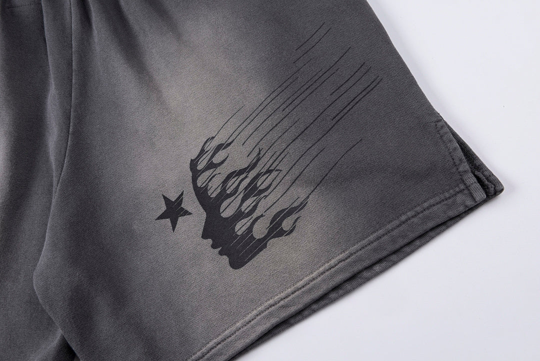 Hellstar Studios Washed Casual Athletic Shorts Colorway 2 Instagram Street - product image 10