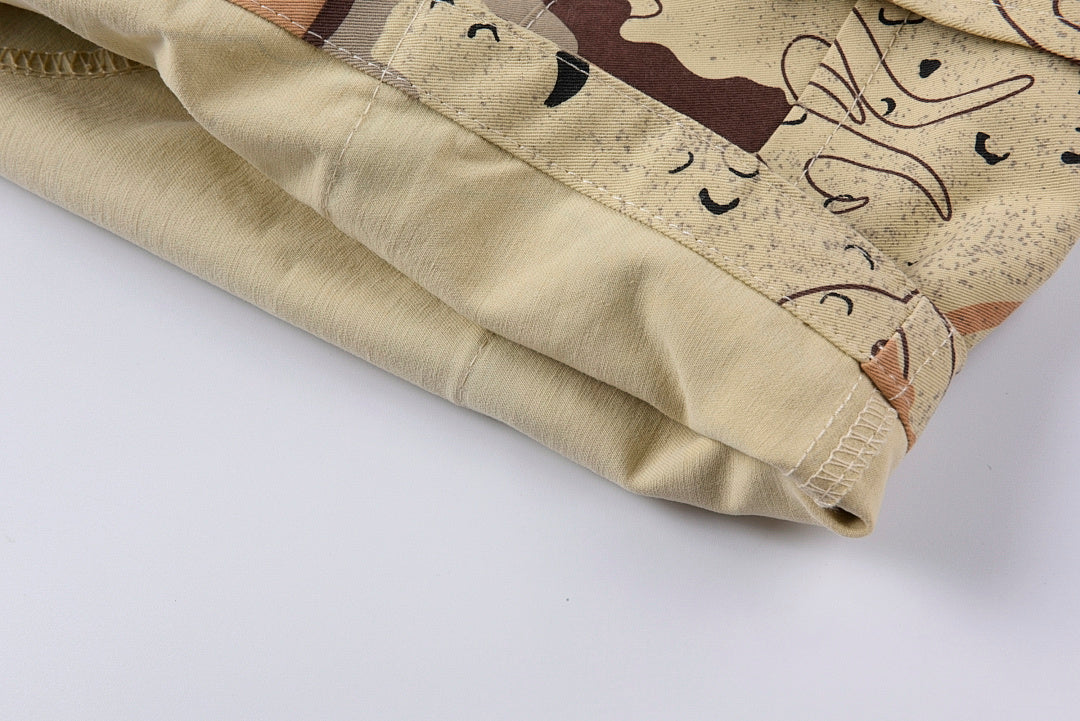 Hellstar Studios Embroidered All-Over Print Athletic Shorts - product image 3
