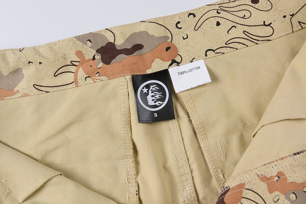 Hellstar Studios Embroidered All-Over Print Athletic Shorts - product image 4