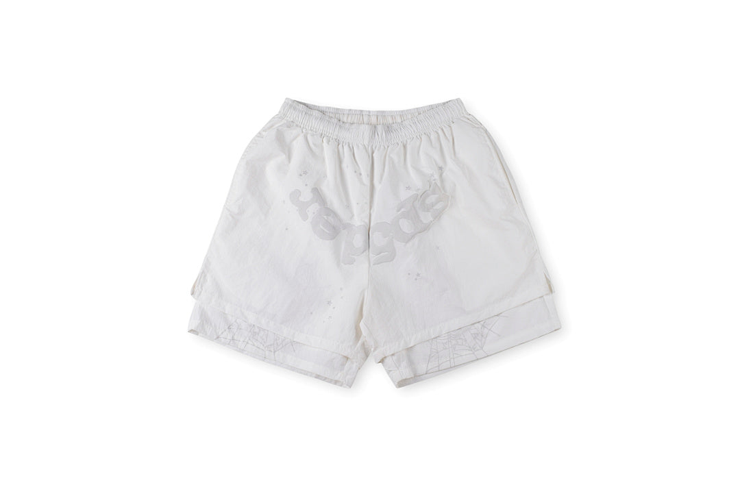 Sp5der 55555 Worldwide 5555 Logo Print Athletic Shorts - product image 6