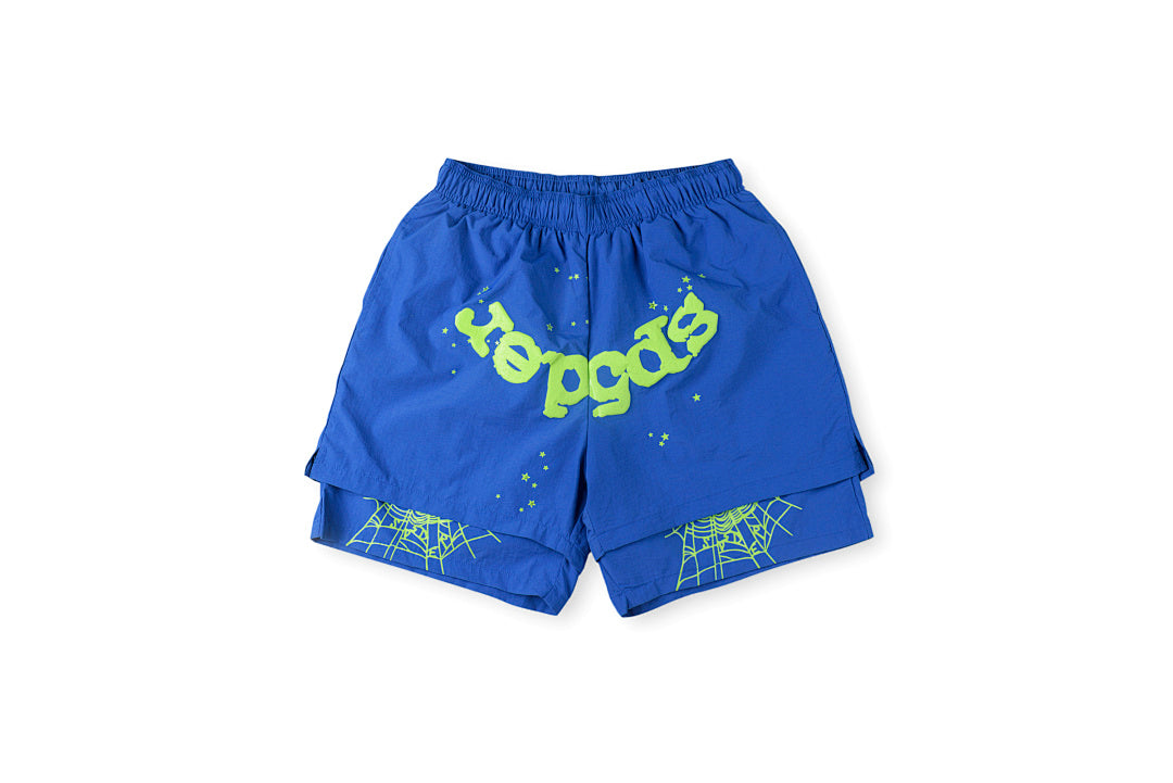 Sp5der 55555 Worldwide 5555 Logo Print Athletic Shorts - product image 8