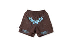Sp5der 55555 Worldwide 5555 Logo Print Athletic Shorts - product image 18